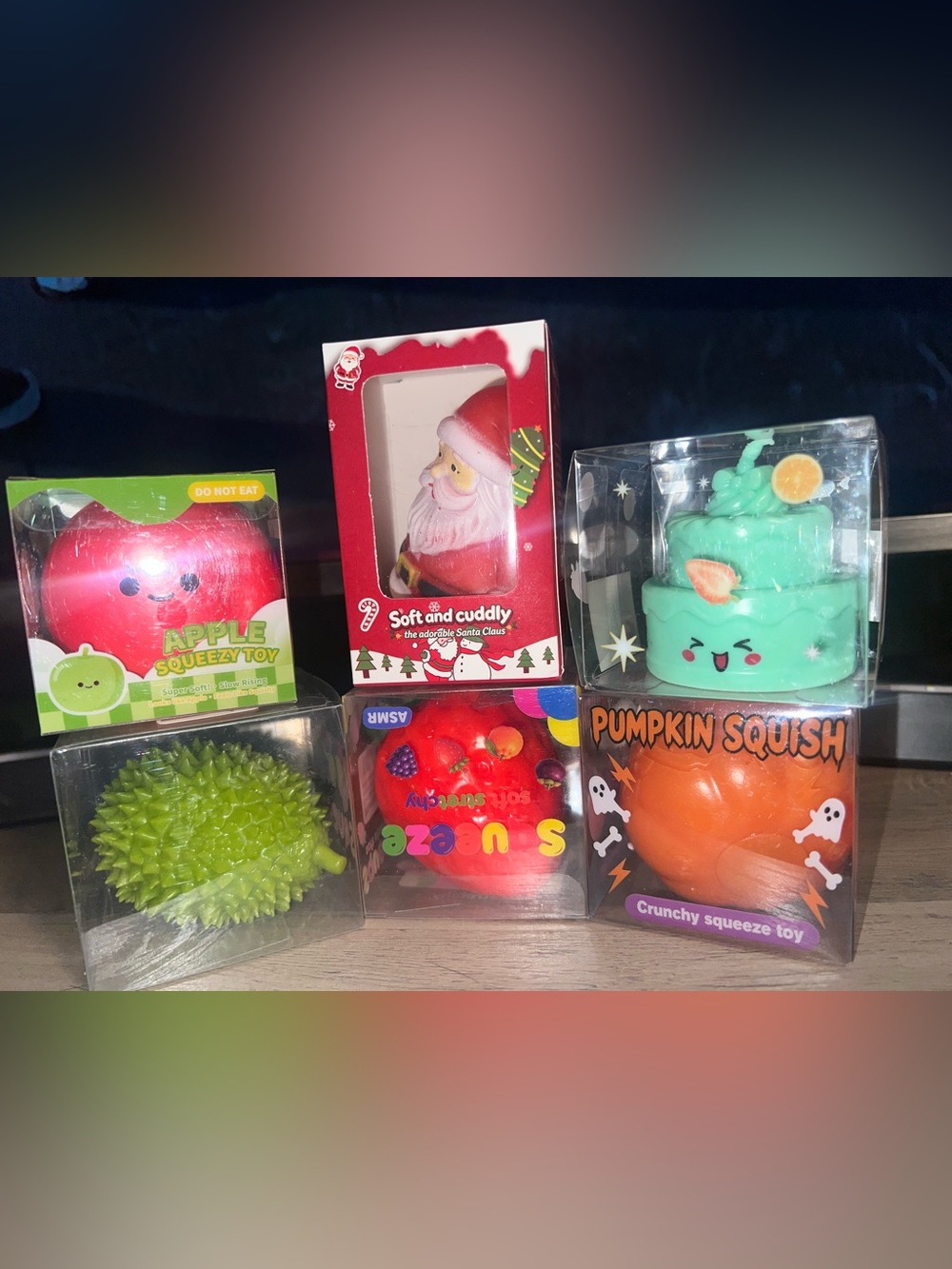 6Pc Crunchy Squishy Bundle Tiktok Viral Items New